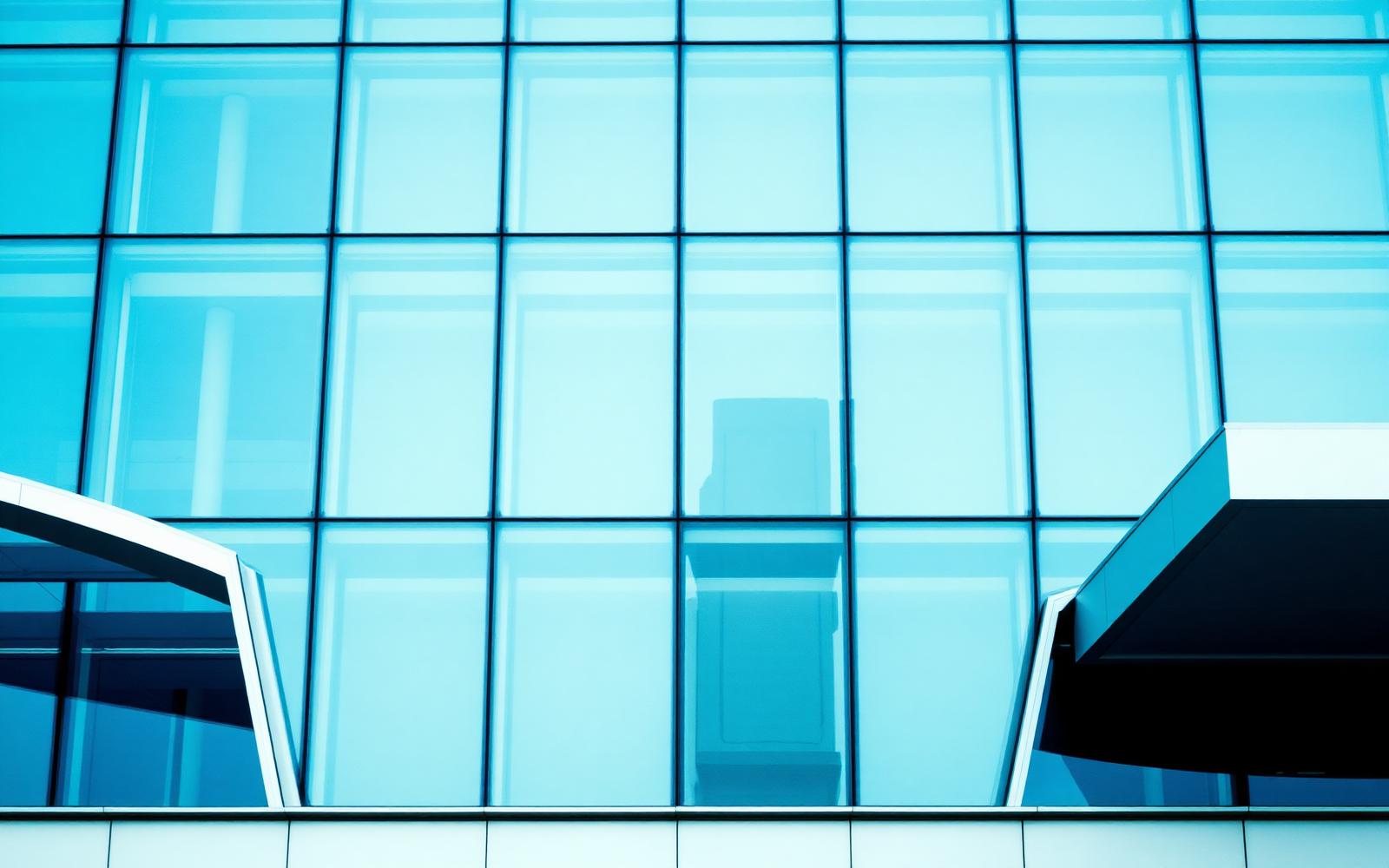 Modern architectural facade